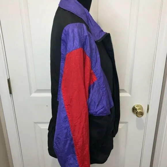 Pan Asia vintage windbreaker multi color - Picture 7 of 11